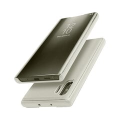 Чехол Mirror Flip для Samsung Galaxy A51 — Серебряный цена и информация | Чехлы для телефонов | pigu.lt
