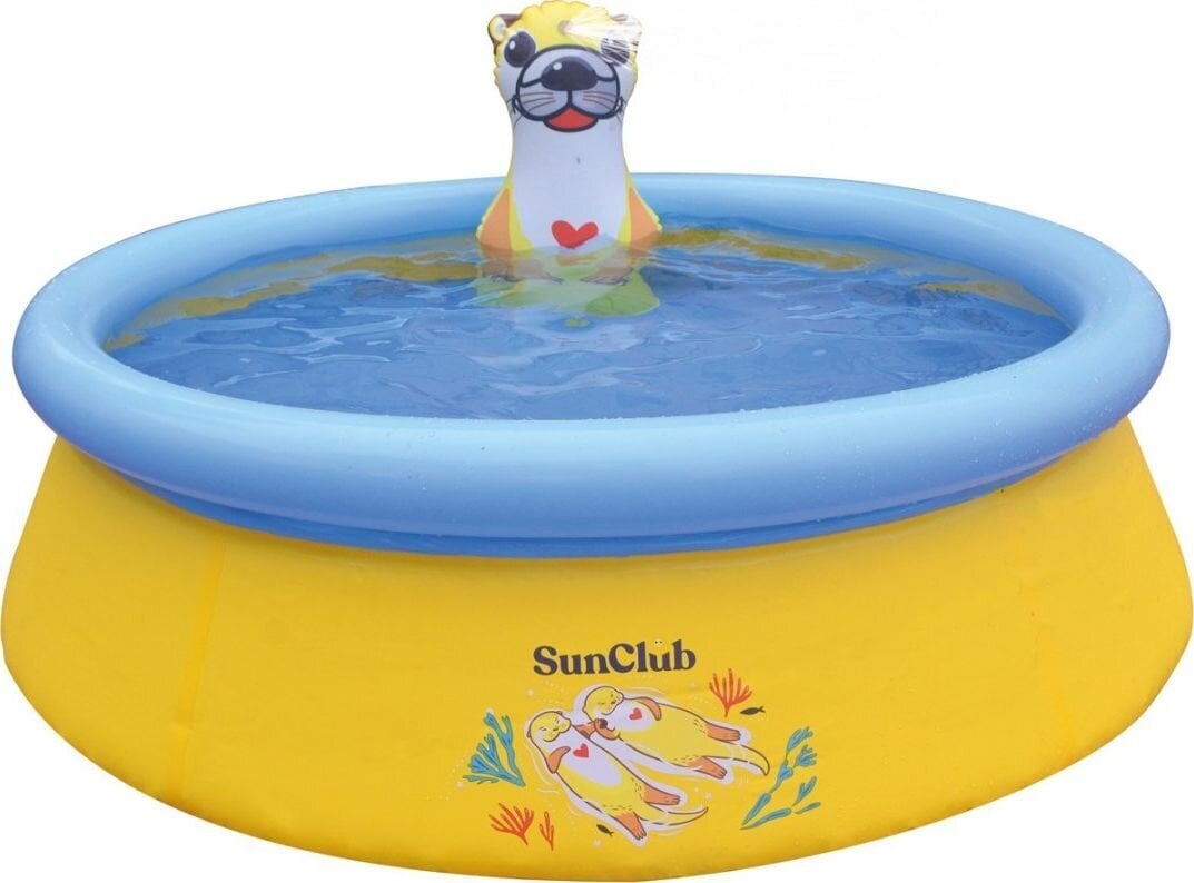 SunClub pripučiamas lauko baseinas vaikams ant žemės 150X41cm kaina ir informacija | Baseinai | pigu.lt