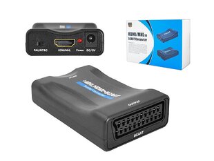 Hdmi ir scart keitiklis kaina ir informacija | Adapteriai, USB šakotuvai | pigu.lt