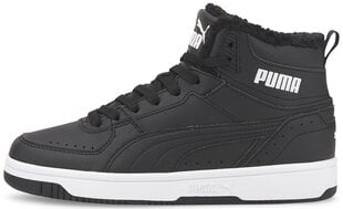 Детские кроссовки Puma Rebound Joy Fur Black 375477 01 375477 01/3.5 цена и информация | Детская спортивная обувь | pigu.lt