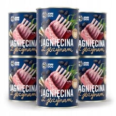 John Dog Berry konservai su ėriena ir gervuogėmis, 6x800 g kaina ir informacija | Konservai šunims | pigu.lt