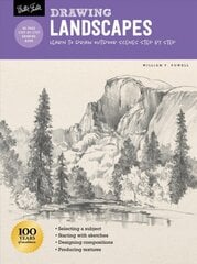Drawing: Landscapes with William F. Powell: Learn to draw outdoor scenes step by step Revised Edition kaina ir informacija | Knygos apie meną | pigu.lt
