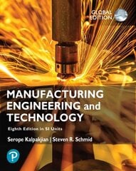 Manufacturing Engineering and Technology in SI Units, Global Edition 8th edition цена и информация | Книги по социальным наукам | pigu.lt