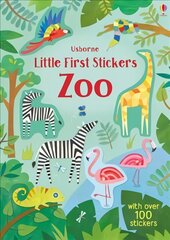 Little First Stickers Zoo UK 2018 цена и информация | Книги для малышей | pigu.lt