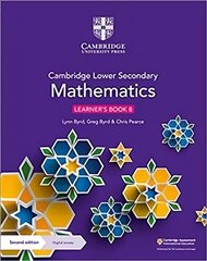 Cambridge Lower Secondary Mathematics Learner's Book 8 with Digital Access (1 Year) 2nd Revised edition kaina ir informacija | Knygos paaugliams ir jaunimui | pigu.lt