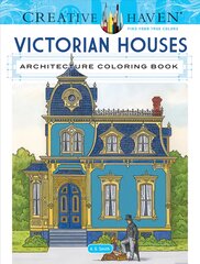 Creative Haven Victorian Houses Architecture Coloring Book kaina ir informacija | Knygos apie sveiką gyvenseną ir mitybą | pigu.lt