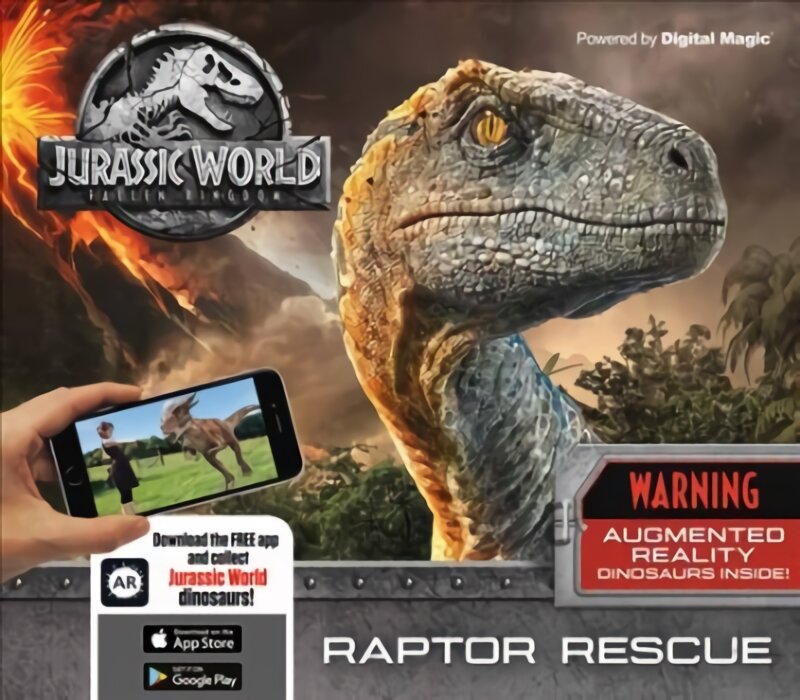 Jurassic World Fallen Kingdom: Raptor Rescue цена и информация | Knygos paaugliams ir jaunimui | pigu.lt