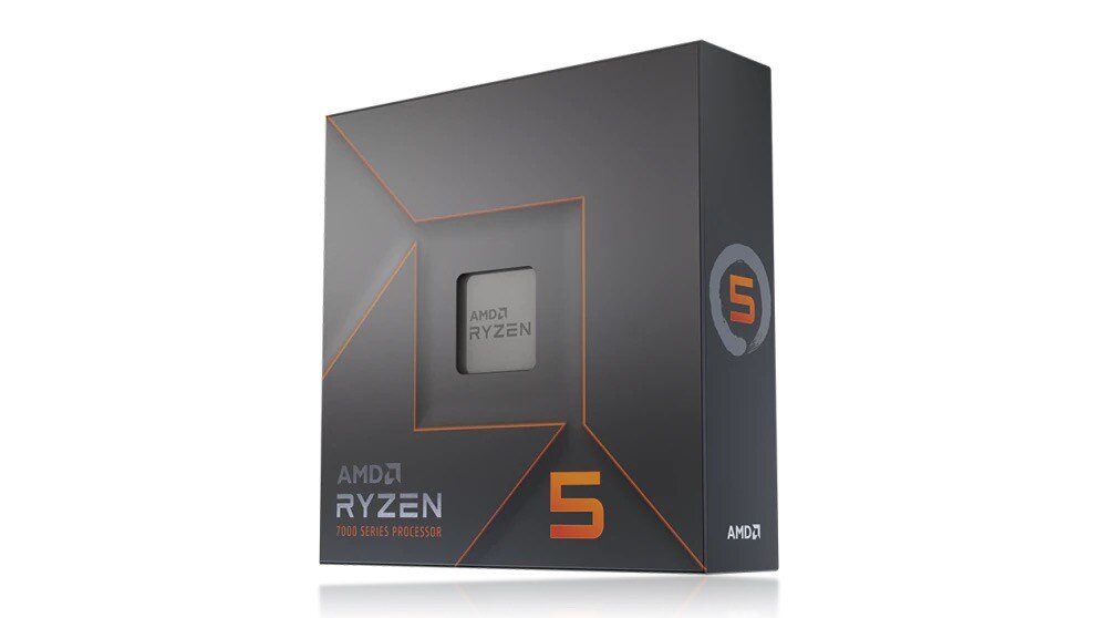 CPU|AMD|Desktop|Ryzen 5|R5-7600X|4700 MHz|Cores 6|32MB|Socket SAM5|105 Watts|GPU Radeon|BOX|100-100000593WOF kaina ir informacija | Procesoriai (CPU) | pigu.lt