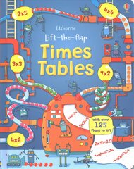 Lift-the-Flap Times Tables UK цена и информация | Книги для подростков и молодежи | pigu.lt