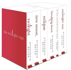 Twilight Saga 6 Book Set (White Cover) цена и информация | Книги для подростков  | pigu.lt