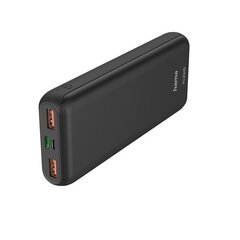 Hama PD20-HD, 20 000 mAh, USB-A, USB-C, dark gray - Power pack kaina ir informacija | Krovikliai telefonams | pigu.lt