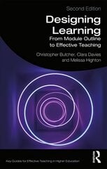 Designing Learning: From Module Outline to Effective Teaching 2nd edition kaina ir informacija | Socialinių mokslų knygos | pigu.lt