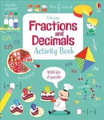 Fractions and Decimals Activity Book UK 2021 kaina ir informacija | Knygos paaugliams ir jaunimui | pigu.lt