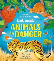 Look inside Animals in Danger цена и информация | Книги для малышей | pigu.lt