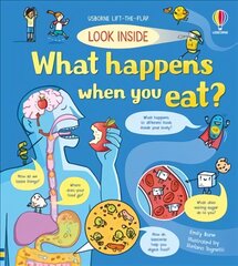 Look Inside What Happens When You Eat цена и информация | Книги для малышей | pigu.lt