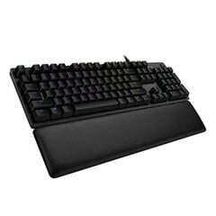 Bluetooth-клавиатура с подставкой для планшета Logitech G513 CARBON LIGHTSYNC RGB Mechanical Gaming Keyboard, GX Brown французск цена и информация | Клавиатуры | pigu.lt