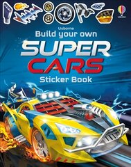 Build Your Own Supercars Sticker Book UK 2021 kaina ir informacija | Knygos mažiesiems | pigu.lt
