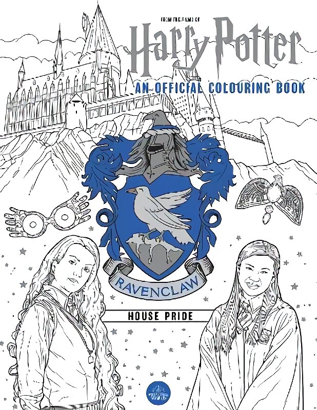Harry Potter: Ravenclaw House Pride: The Official Colouring Book цена и информация | Knygos mažiesiems | pigu.lt
