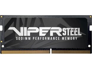 Patriot Viper Steel, 16GB, DDR4, 2666MHz, SO-DIMM (PVS416G320C8S) kaina ir informacija | Patriot Kompiuterinė technika | pigu.lt