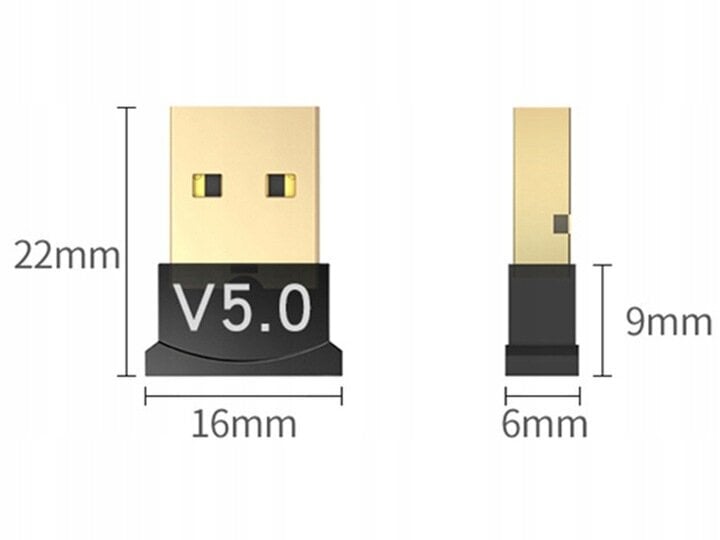 Verk Group Bluetooth 5.0 adapteris kaina ir informacija | Adapteriai, USB šakotuvai | pigu.lt