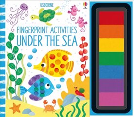 Fingerprint Activities Under the Sea цена и информация | Книги для самых маленьких | pigu.lt