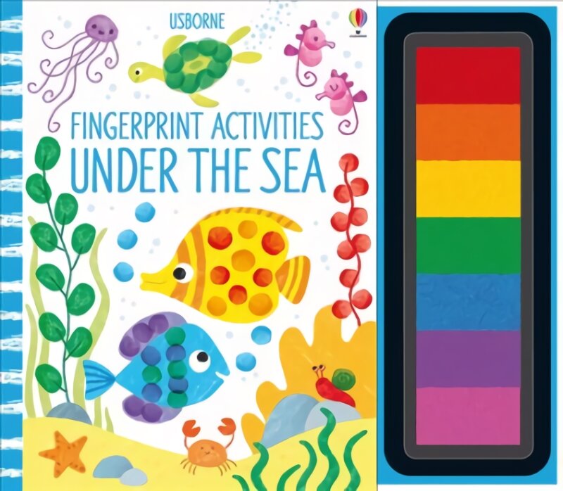 Fingerprint Activities Under the Sea цена и информация | Knygos mažiesiems | pigu.lt