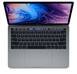 MacBook Pro 2018 Retina 13" 4xUSB-C - Core i7 2.7GHz / 16GB / 512GB SSD серый (обновлённый, состояние A) цена и информация | Ноутбуки | pigu.lt