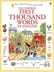 First Thousand Words in English UK ANNIVERSARY цена и информация | Книги для самых маленьких | pigu.lt