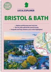 Philip's Local Explorer Street Atlas Bristol and Bath kaina ir informacija | Kelionių vadovai, aprašymai | pigu.lt