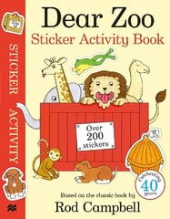 Dear Zoo Sticker Activity Book kaina ir informacija | Knygos mažiesiems | pigu.lt