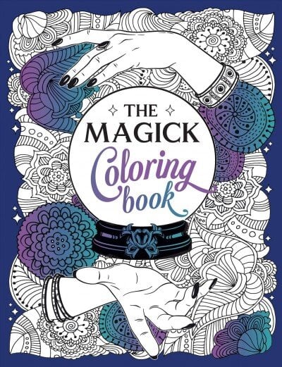 Magick Colouring Book: A Spellbinding Journey of Colour and Creativity kaina ir informacija | Spalvinimo knygelės | pigu.lt