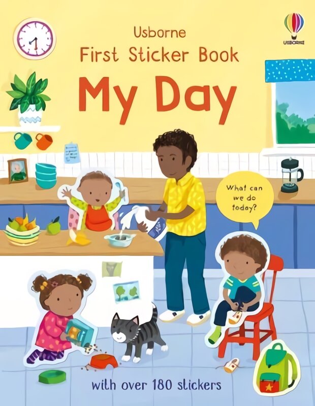 First Sticker Book My Day kaina ir informacija | Knygos mažiesiems | pigu.lt