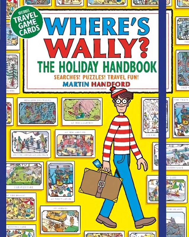 Where's Wally? The Holiday Handbook: Searches! Puzzles! Travel Fun! цена и информация | Knygos mažiesiems | pigu.lt