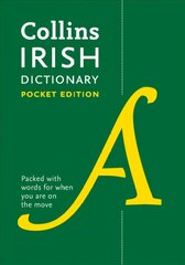 Irish Pocket Dictionary: The Perfect Portable Dictionary 5th Revised edition kaina ir informacija | Užsienio kalbos mokomoji medžiaga | pigu.lt