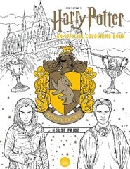 Harry Potter: Hufflepuff House Pride: The Official Colouring Book цена и информация | Книги для самых маленьких | pigu.lt