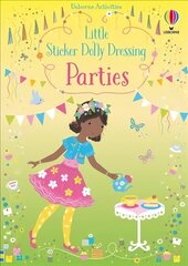 Little Sticker Dolly Dressing Parties цена и информация | Книги для малышей | pigu.lt