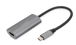 Digitus USB-C - HDMI цена и информация | Адаптеры, USB-разветвители | pigu.lt