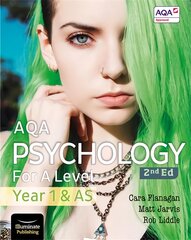 AQA Psychology for A Level Year 1 & AS Student Book: 2nd Edition цена и информация | Книги по социальным наукам | pigu.lt