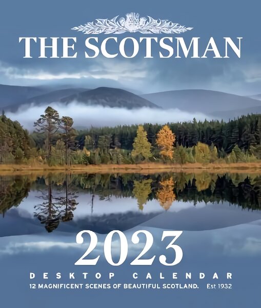 Scotsman Desktop Calendar 12 Magnificent Views of Beautiful Scotland