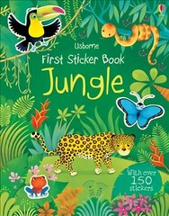 First Sticker Book Jungle цена и информация | Книги для малышей | pigu.lt