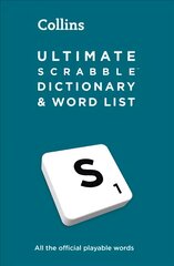 Ultimate SCRABBLE (TM) Dictionary and Word List: All the Official Playable Words, Plus Tips and Strategy 5th Revised edition kaina ir informacija | Užsienio kalbos mokomoji medžiaga | pigu.lt