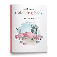 Crab Crush Colouring Book kaina ir informacija | Knygos mažiesiems | pigu.lt