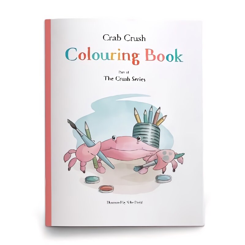 Crab Crush Colouring Book цена и информация | Knygos mažiesiems | pigu.lt
