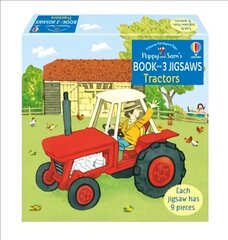 Poppy and Sam's Book and 3 Jigsaws: Tractors: Poppy and Sam Tractors цена и информация | Книги для самых маленьких | pigu.lt