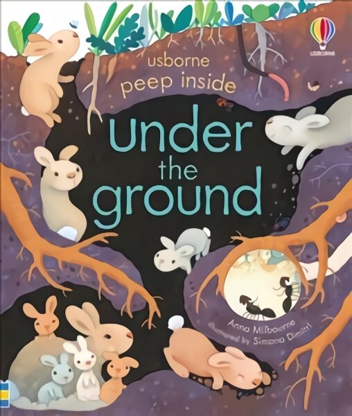 Peep Inside Under the Ground kaina ir informacija | Knygos mažiesiems | pigu.lt
