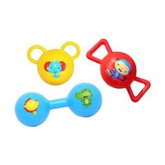 Mano pirmoji sporto salė Fisher price 3 in 1, 0+mėn kaina ir informacija | Žaislai kūdikiams | pigu.lt