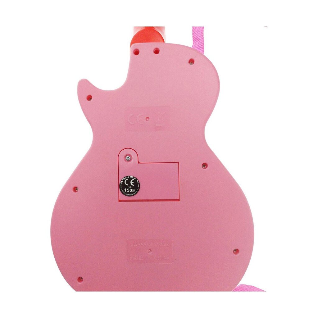 Muzikinis rinkinys gitara, mikrafonas Hello Kitty Rožinė kaina ir informacija | Žaislai mergaitėms | pigu.lt