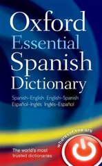 Oxford Essential Spanish Dictionary kaina ir informacija | Užsienio kalbos mokomoji medžiaga | pigu.lt