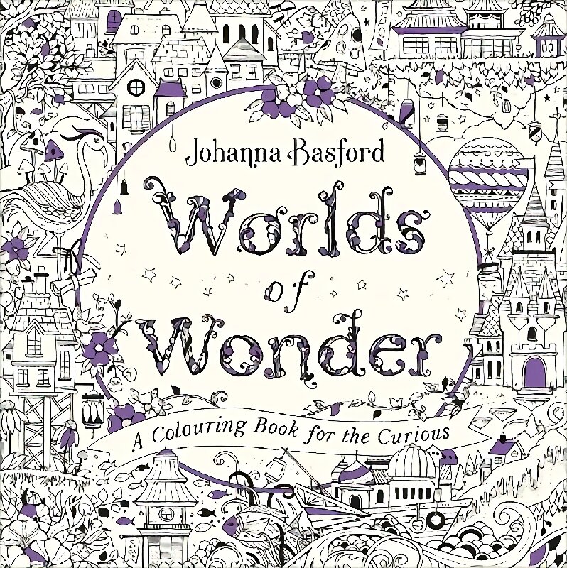 Worlds of Wonder: A Colouring Book for the Curious kaina ir informacija | Spalvinimo knygelės | pigu.lt
