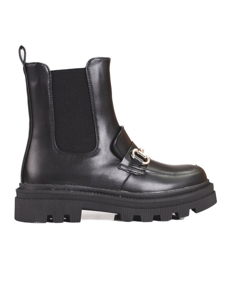 Auliniai batai moterims Shelovet POL79534, juodi kaina ir informacija | Aulinukai, ilgaauliai batai moterims | pigu.lt